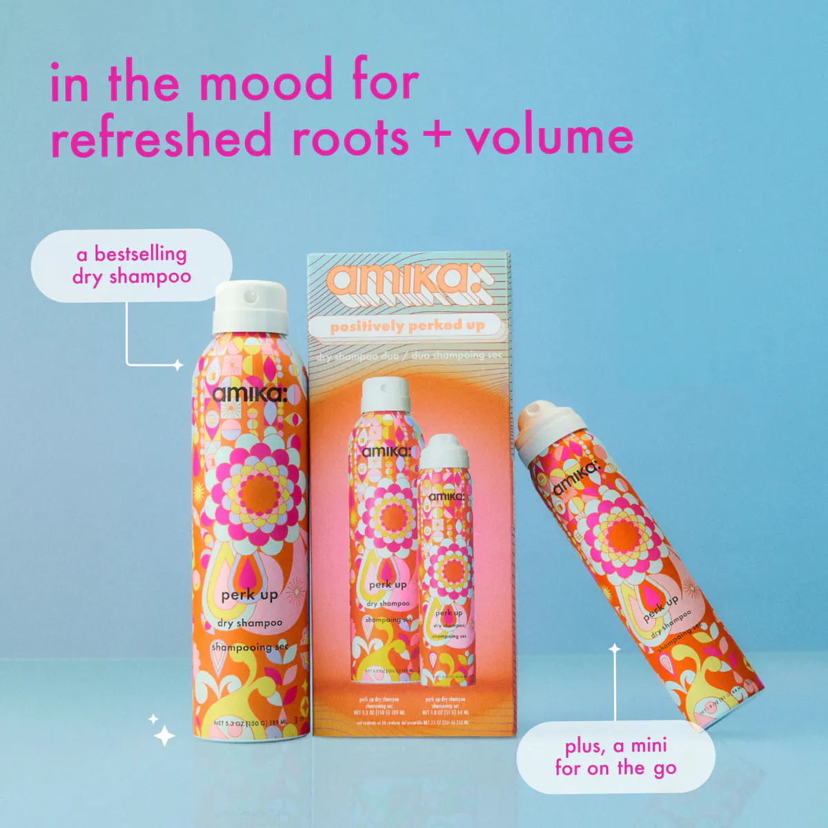 Amika Perk Up Home + Away Holiday Pack, view 3