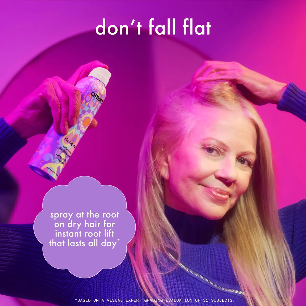 Amika Rising Star Volumizing Finishing Spray 60ml, view 4