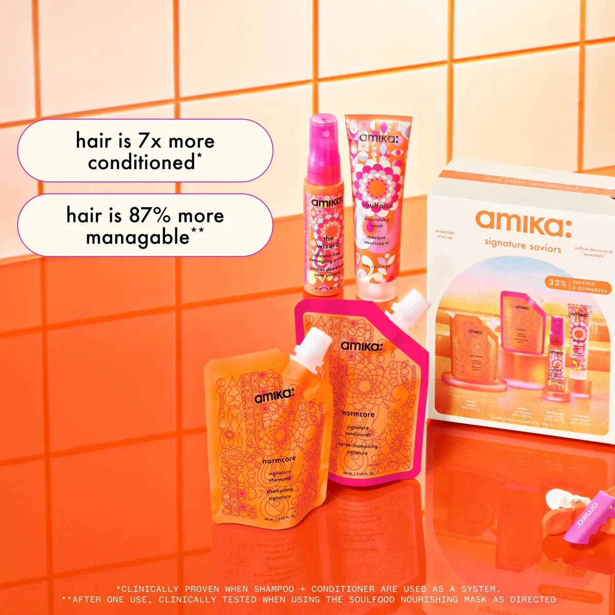 Amika Signature Saviors, view 3