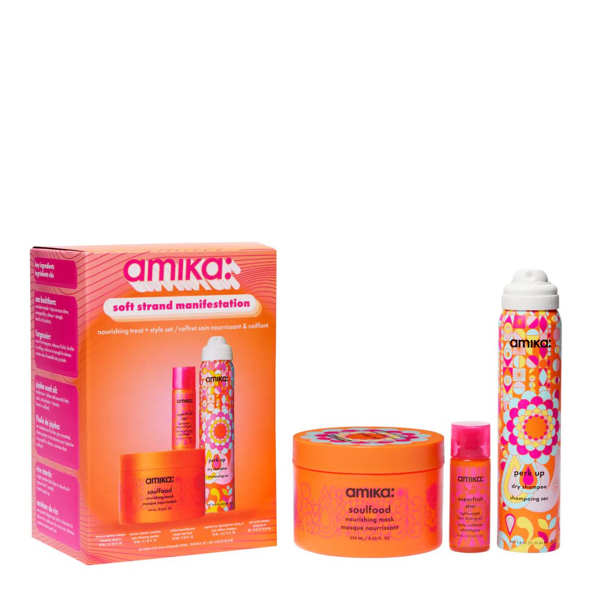 Amika Signature Treat + Style Trio Holiday Pack
