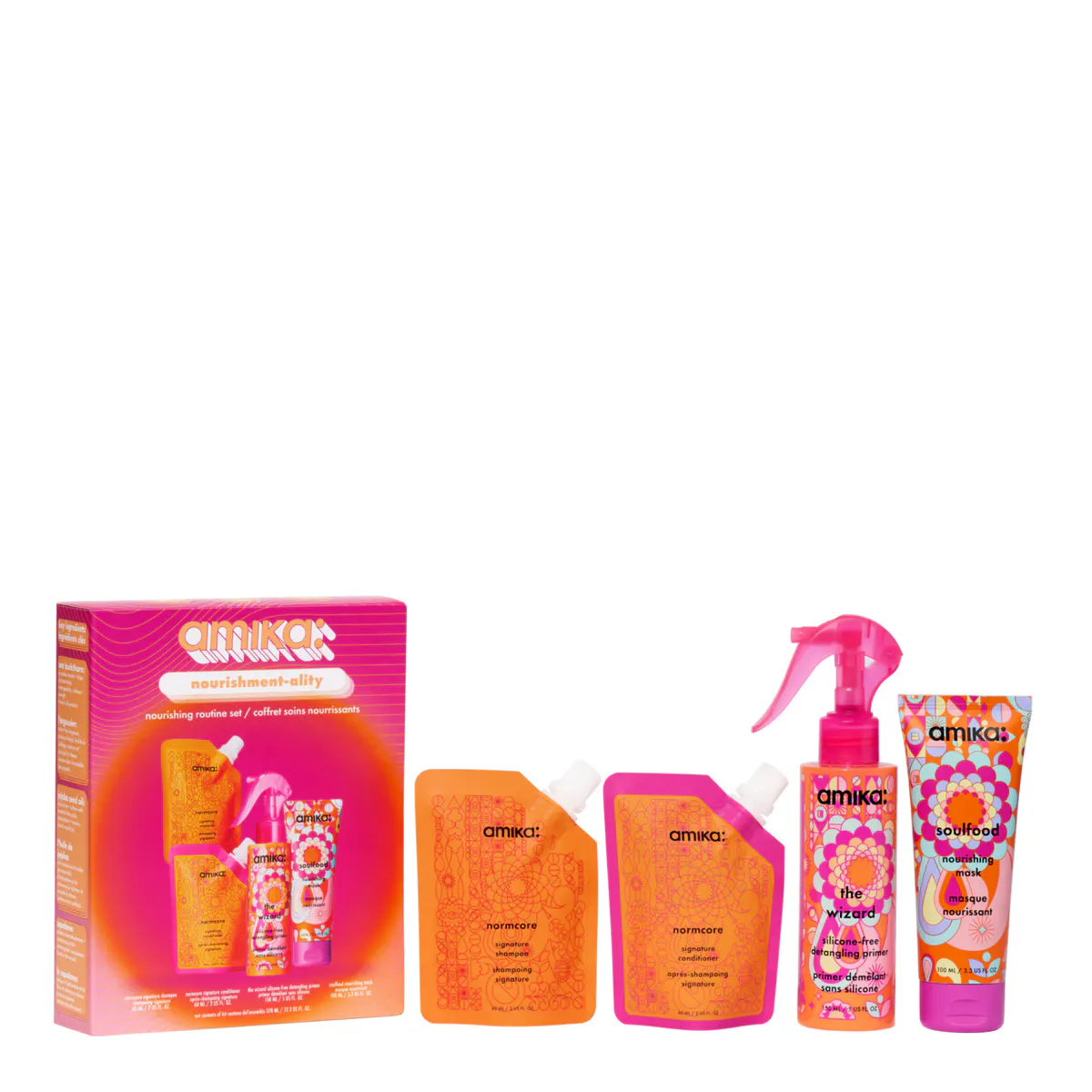 Amika Signature Wash + Care Routine Holiday Pack