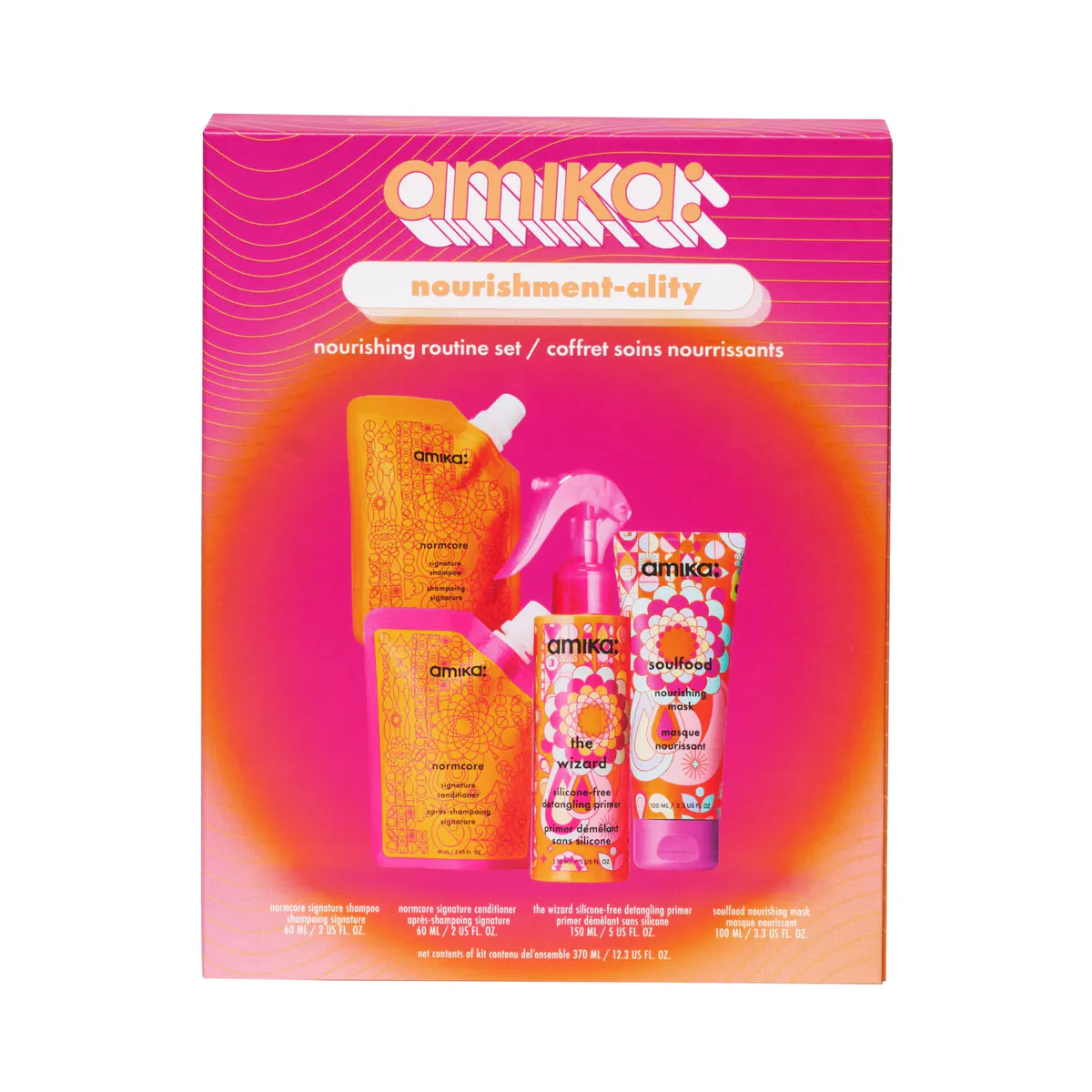 Amika Signature Wash + Care Routine Holiday Pack, view 6
