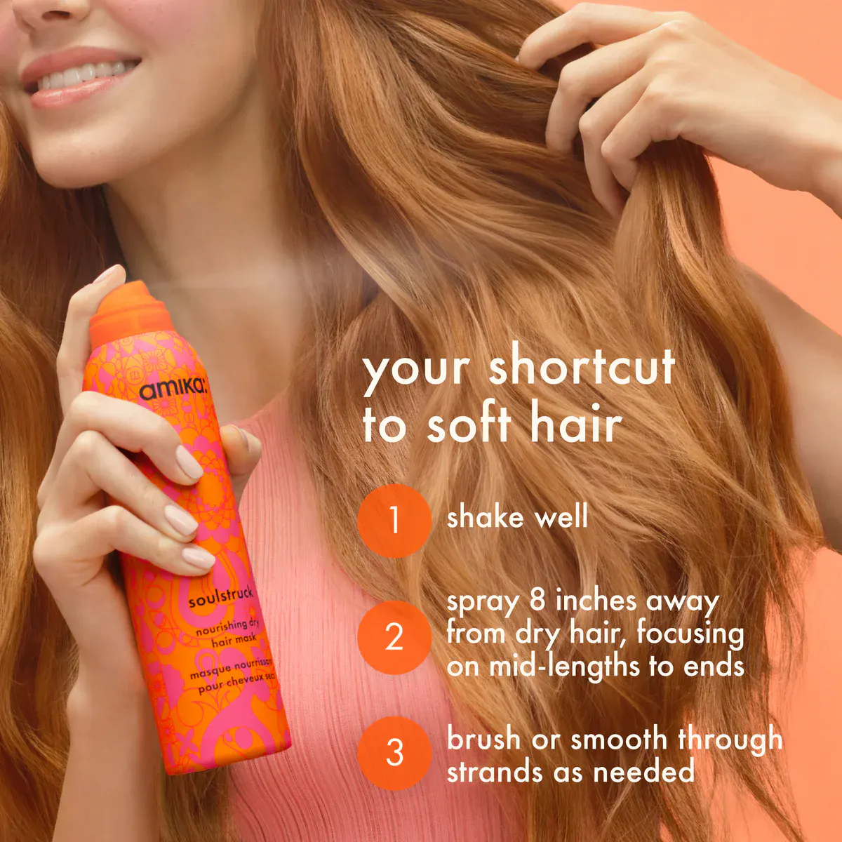 Amika Soulstruck Dry Nourishing Hair Mask 95ml, view 5