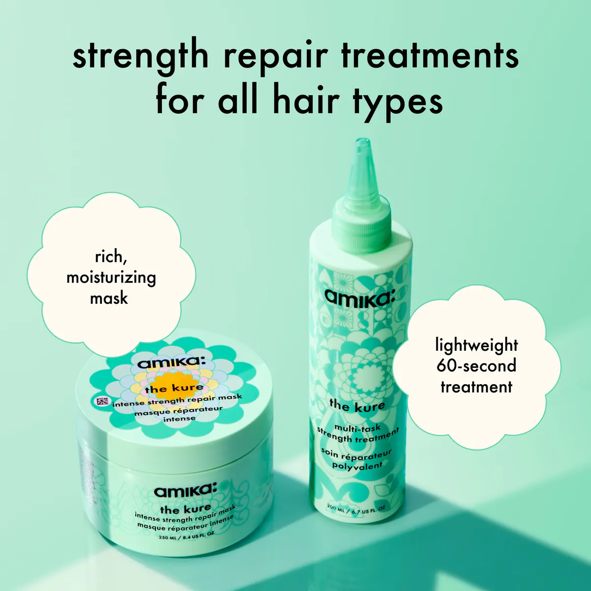 Amika The Kure Multi-Task Strength Repair Treatment 200ml, view 6