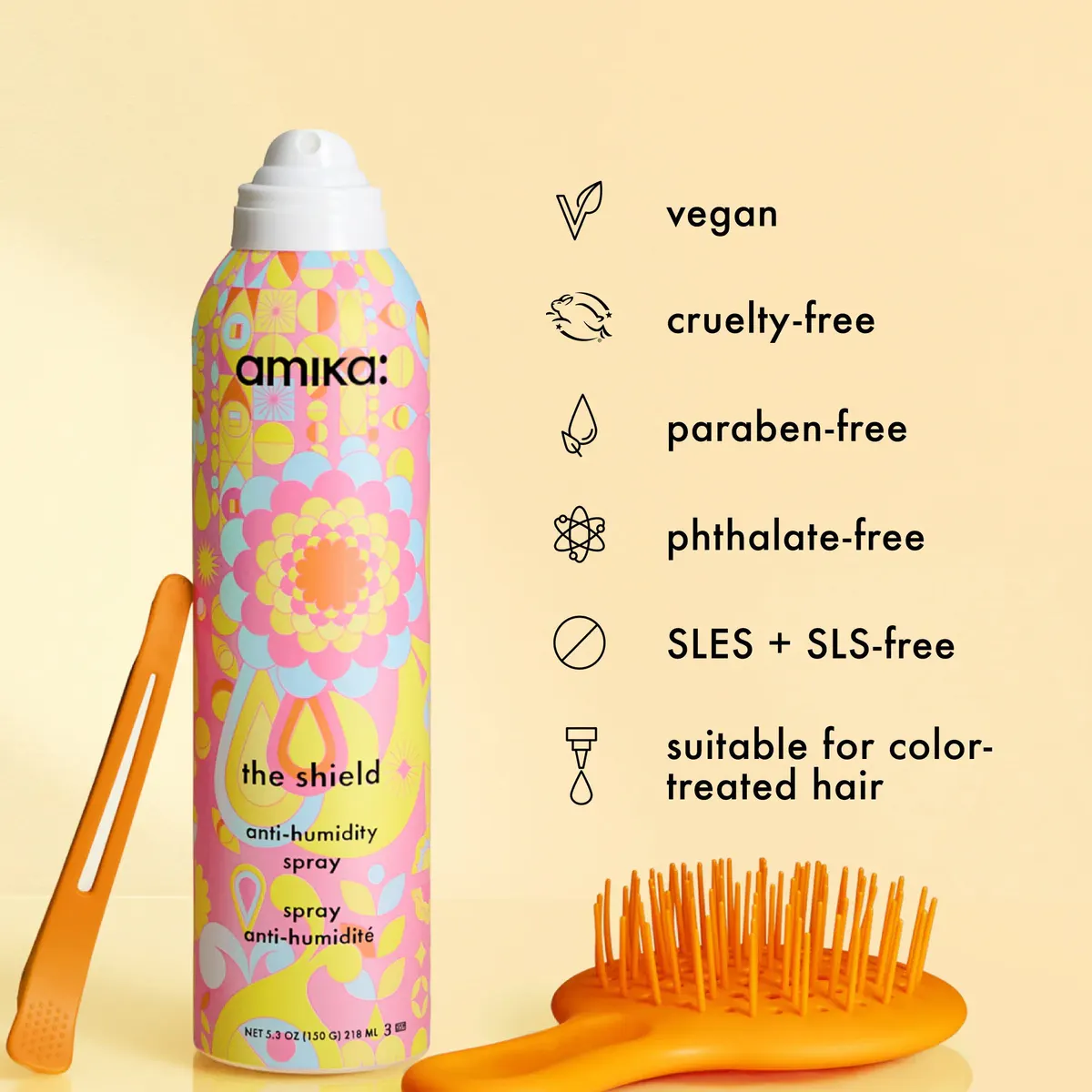 Amika The Shield Anti-Humidity Spray 223ml, view 5