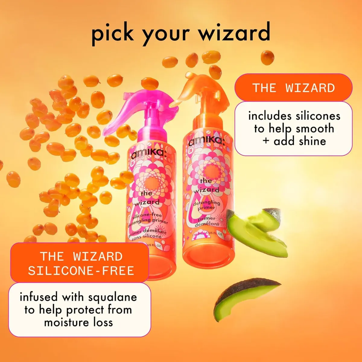 Amika The Wizard Detangling Primer 150ml, view 3