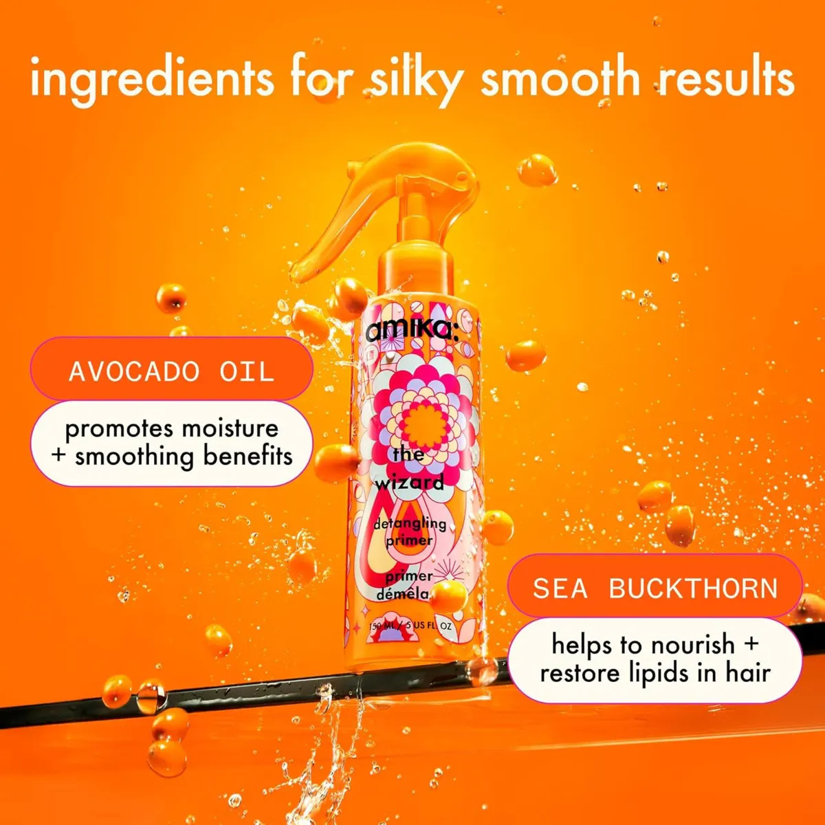 Amika The Wizard Detangling Primer 150ml, view 4