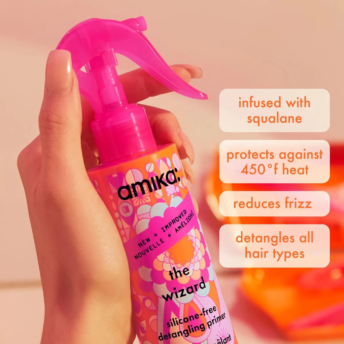 Amika The Wizard Silicone-Free Primer 150ml, view 2