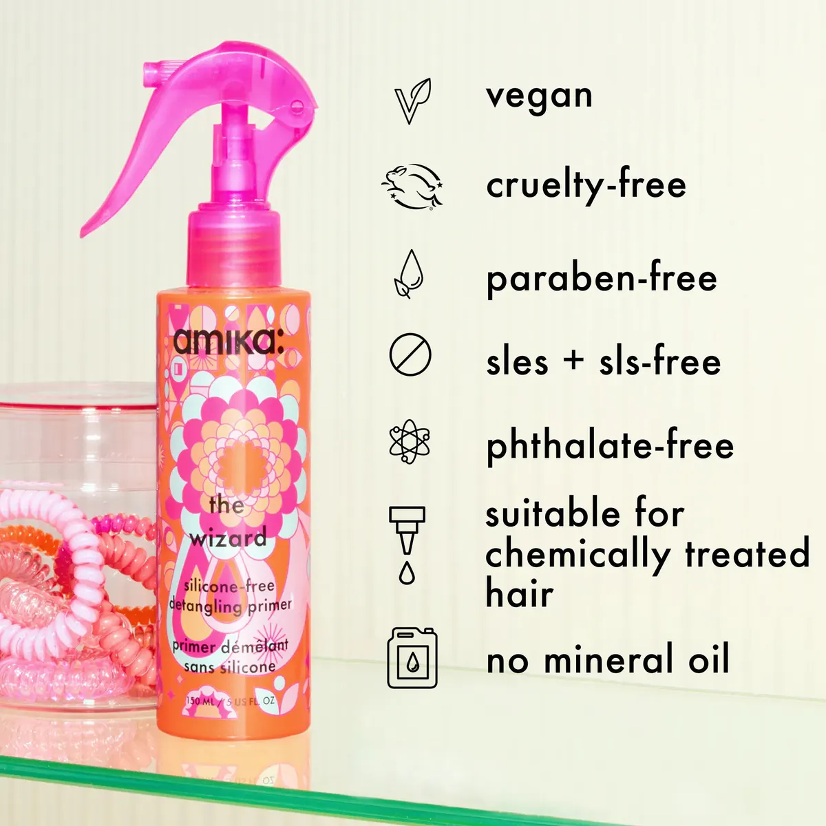 Amika The Wizard Silicone-Free Primer 150ml, view 4