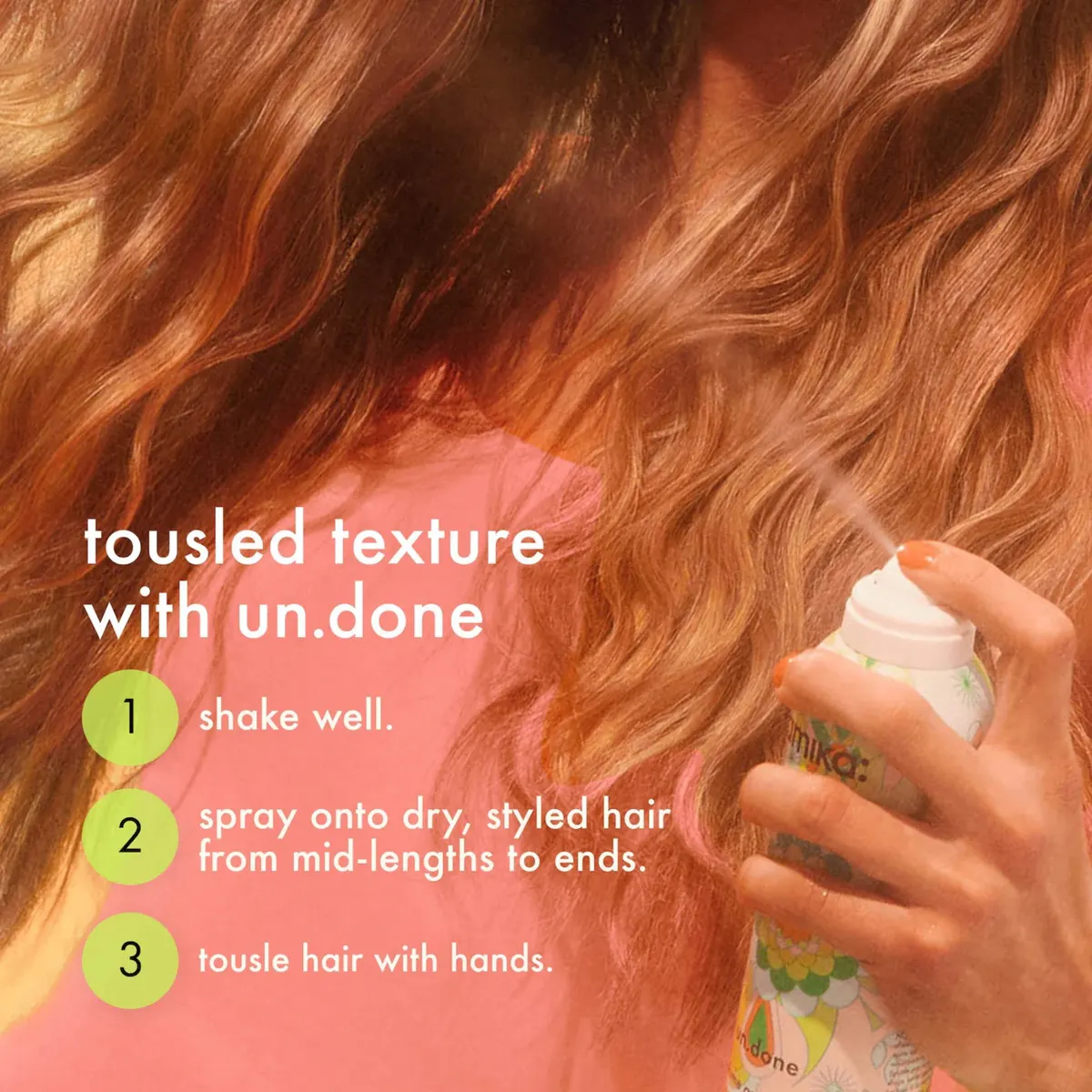 Amika Un.Done Volume & Matte Texture Spray 192ml, view 5