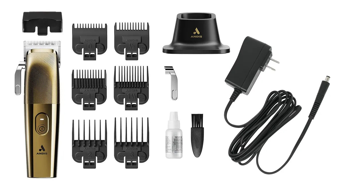 ANDIS Cordless Envy II Clipper - Premium Gold, view 2