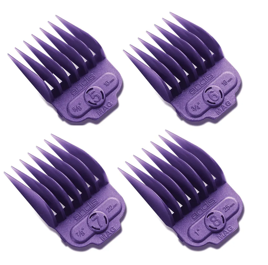 Andis Magnetic Universal Attachment Set #5, #6, #7, #8 4pcs, view 2