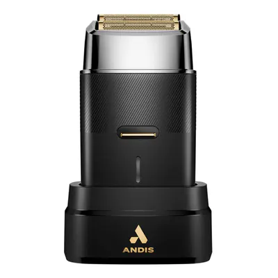 Andis ProFoil Plus II Titanium Foil Shaver Cordless Black Chrome
