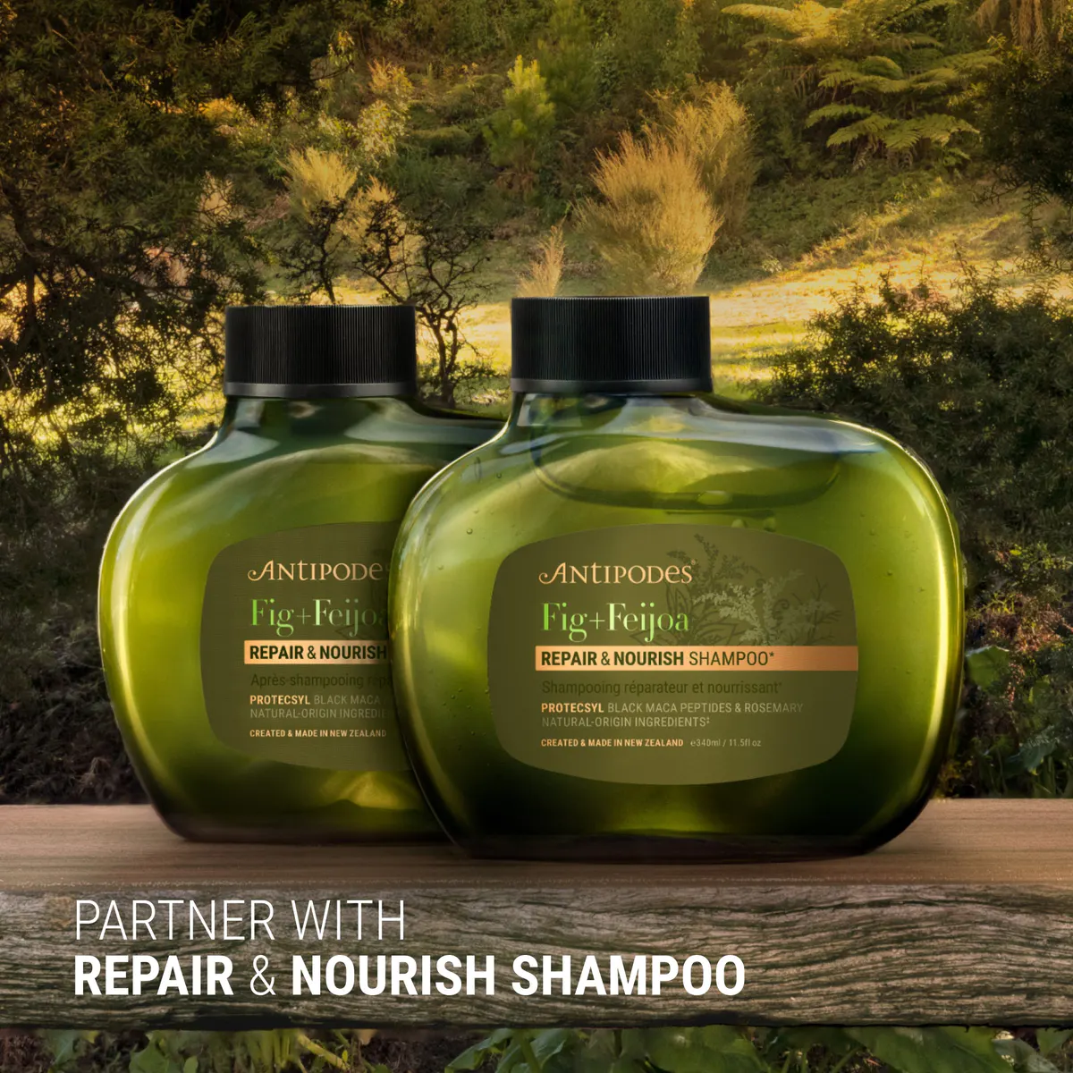 Antipodes Fig + Feijoa Repair & Nourish Conditioner 340ml, view 5