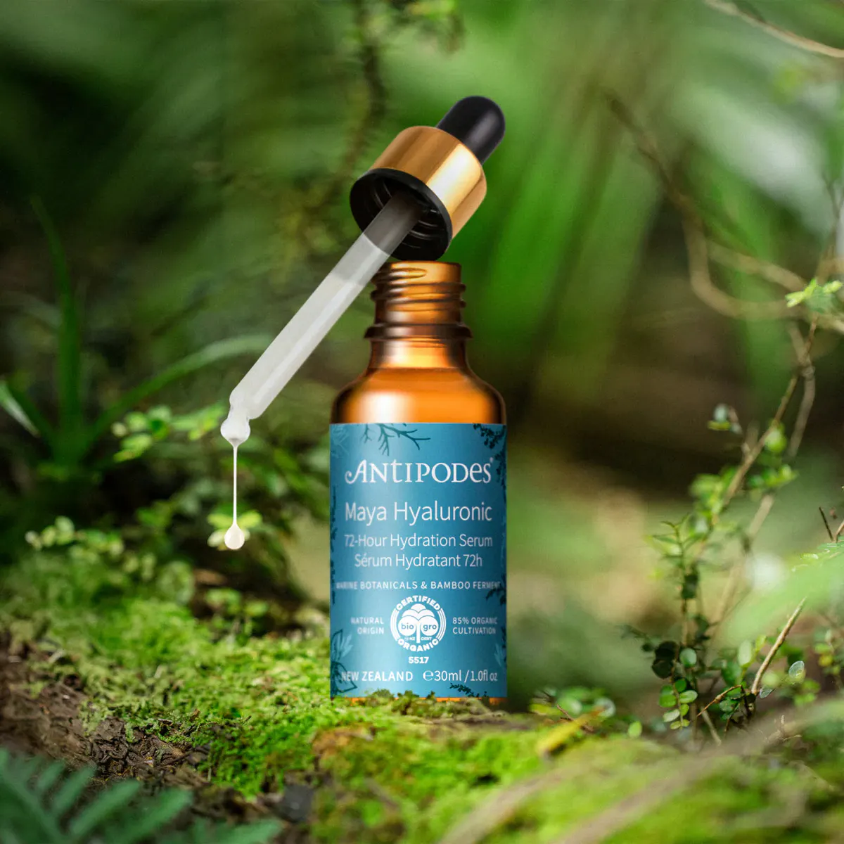 Antipodes Maya Hyaluronic 72-Hour Hydration Serum 30ml, view 6