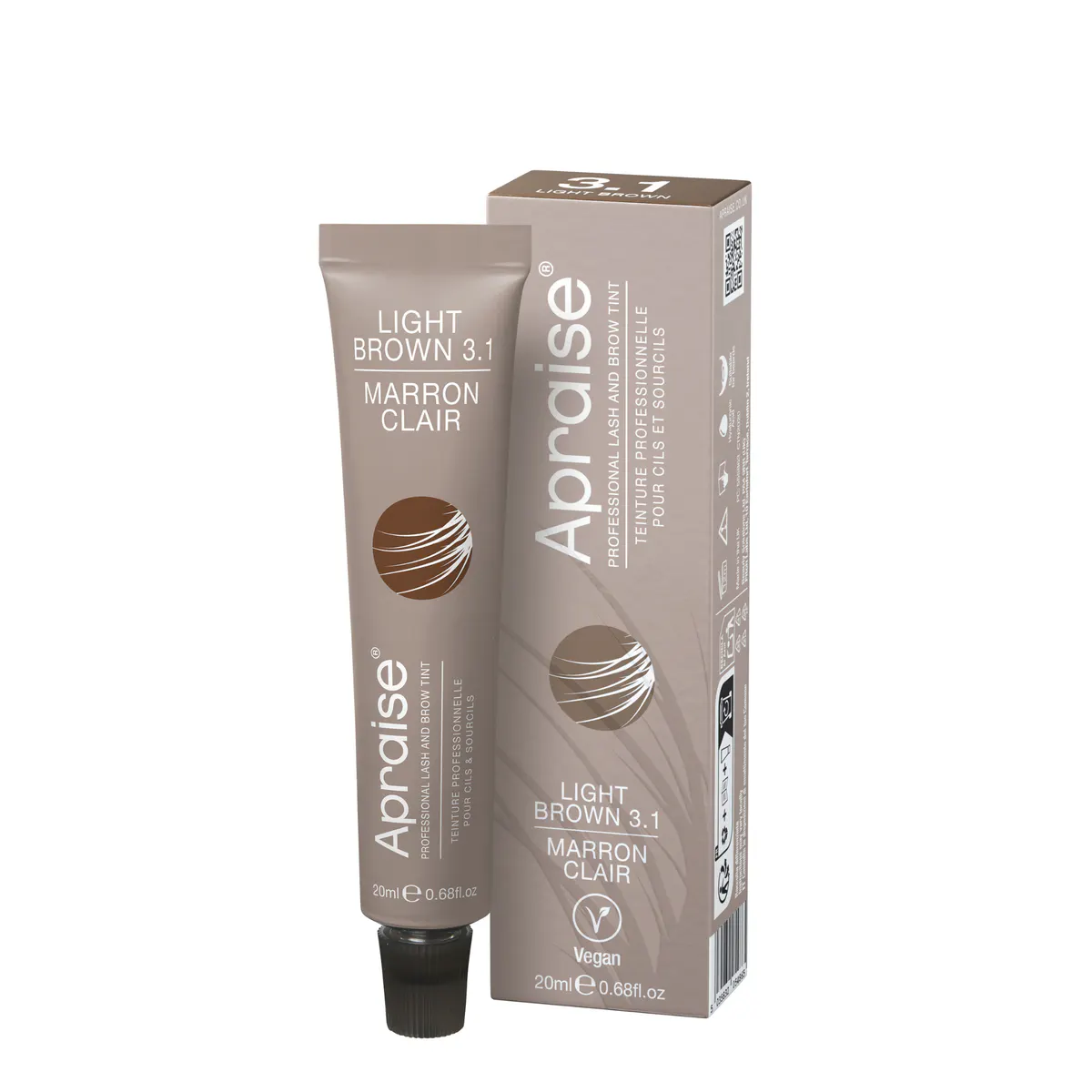 Apraise Vegan Eyebrow & Eyelash Tint 20ml, view 6