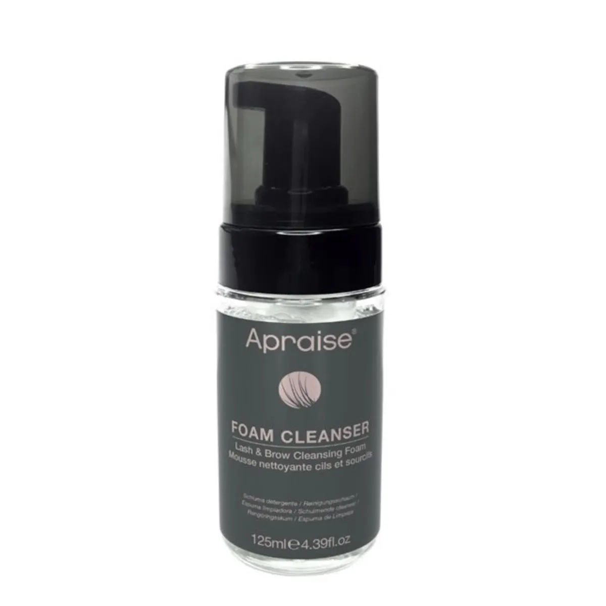 Apraise Vegan Lash & Brow Cleansing Foam – 125ml