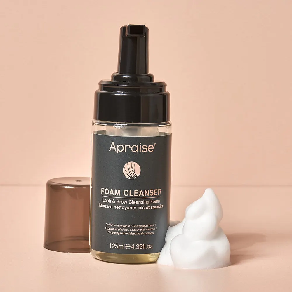 Apraise Vegan Lash & Brow Cleansing Foam – 125ml, view 2