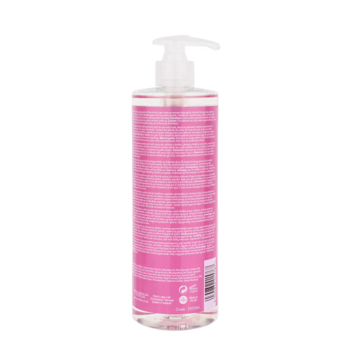 Apraise Vegan Miceller Eye Make Up Remover - 500ml, view 2