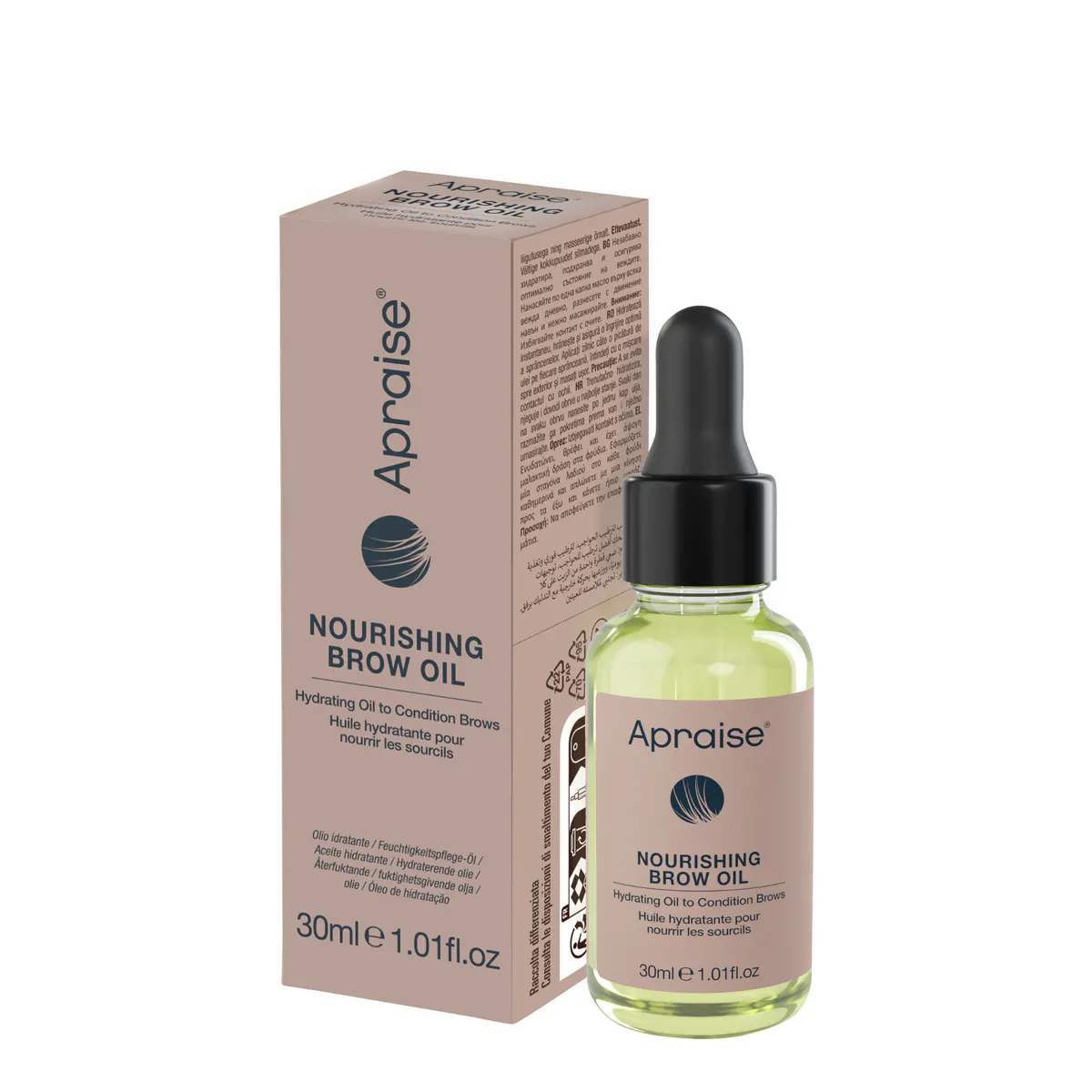 Apraise Vegan Nourishing Brow Oil – 30ml, view 2