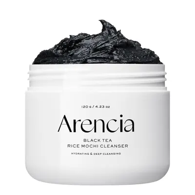 Arencia Black Tea Rice Mochi Cleanser 120g