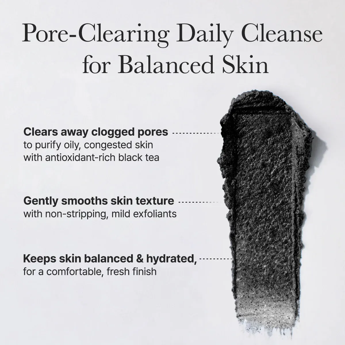 Arencia Black Tea Rice Mochi Cleanser 120g, view 4