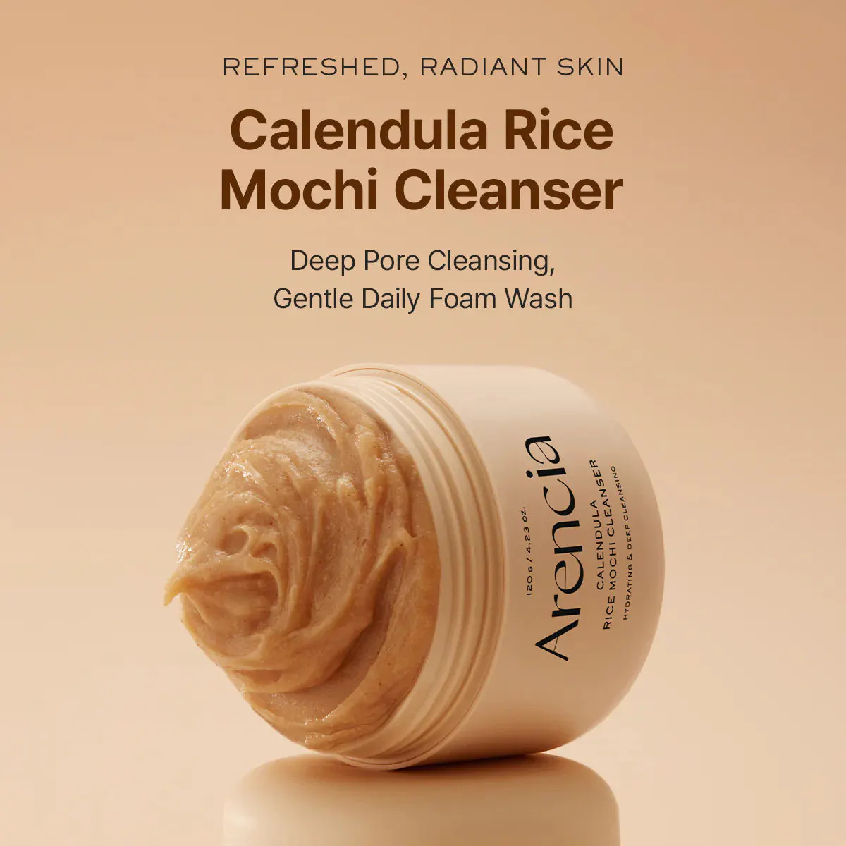 Arencia Calendula Rice Mochi Cleanser 120g, view 3