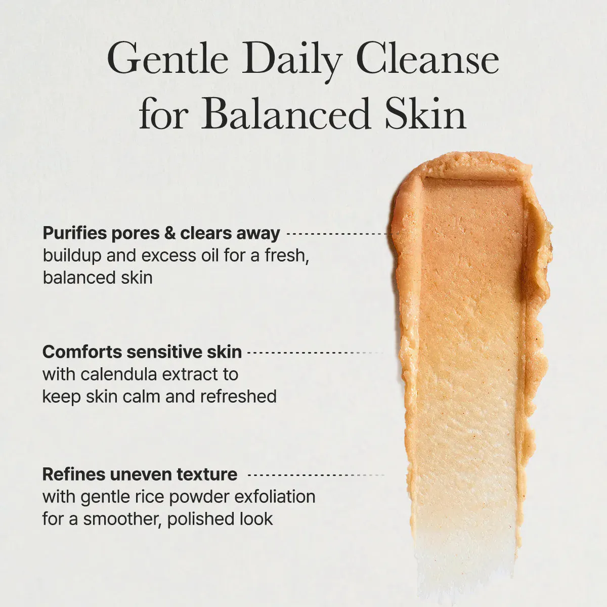 Arencia Calendula Rice Mochi Cleanser 120g, view 4