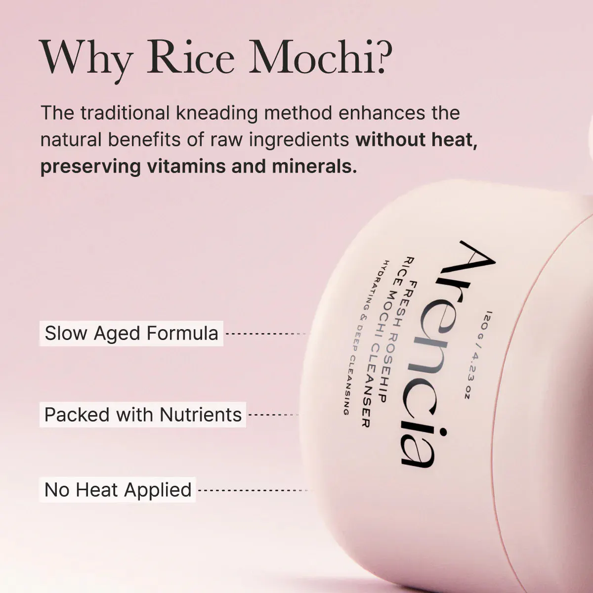 Arencia Fresh Royal Rosehip Cleanser 120g, view 5