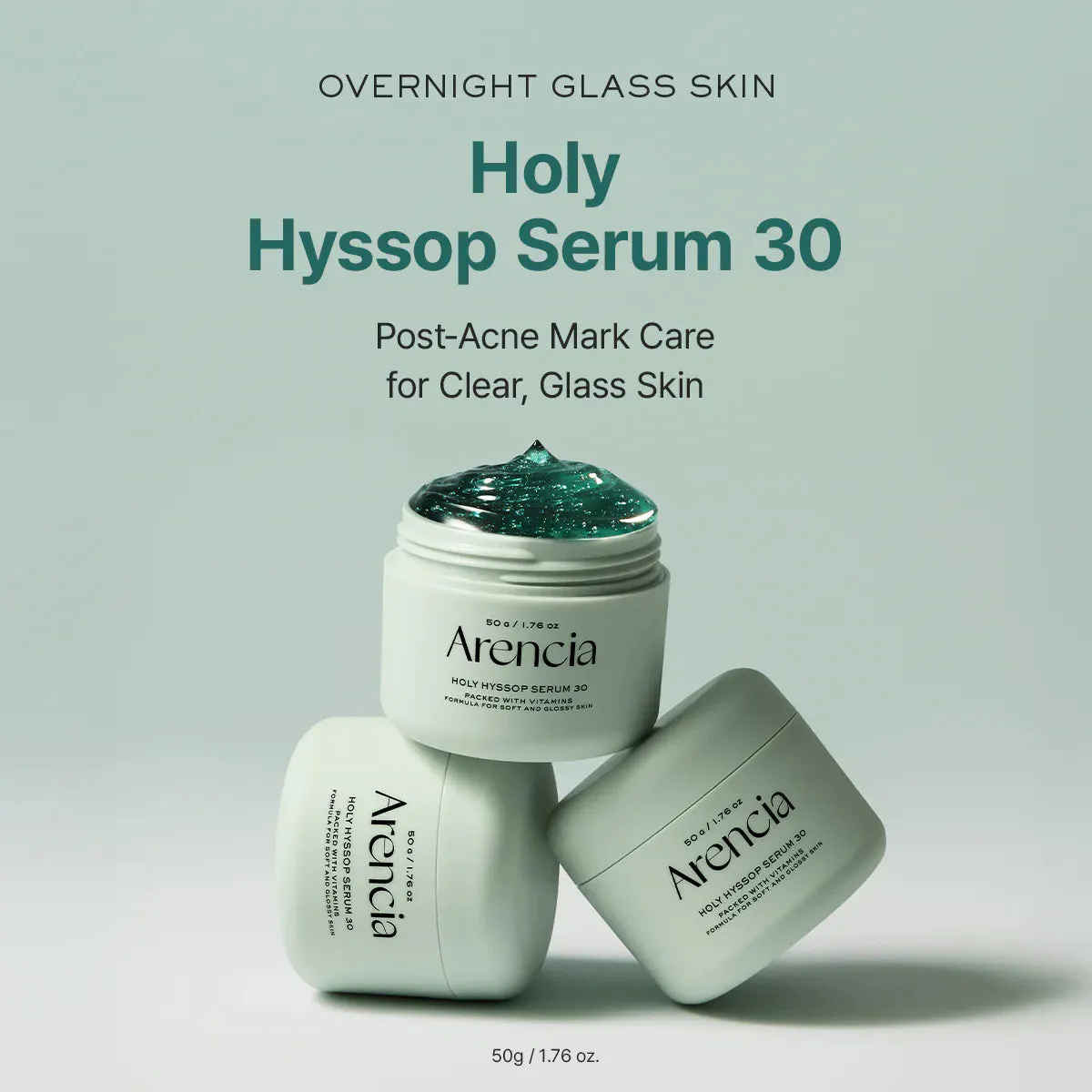 Arencia Holy Hyssop Serum 30 50g, view 2