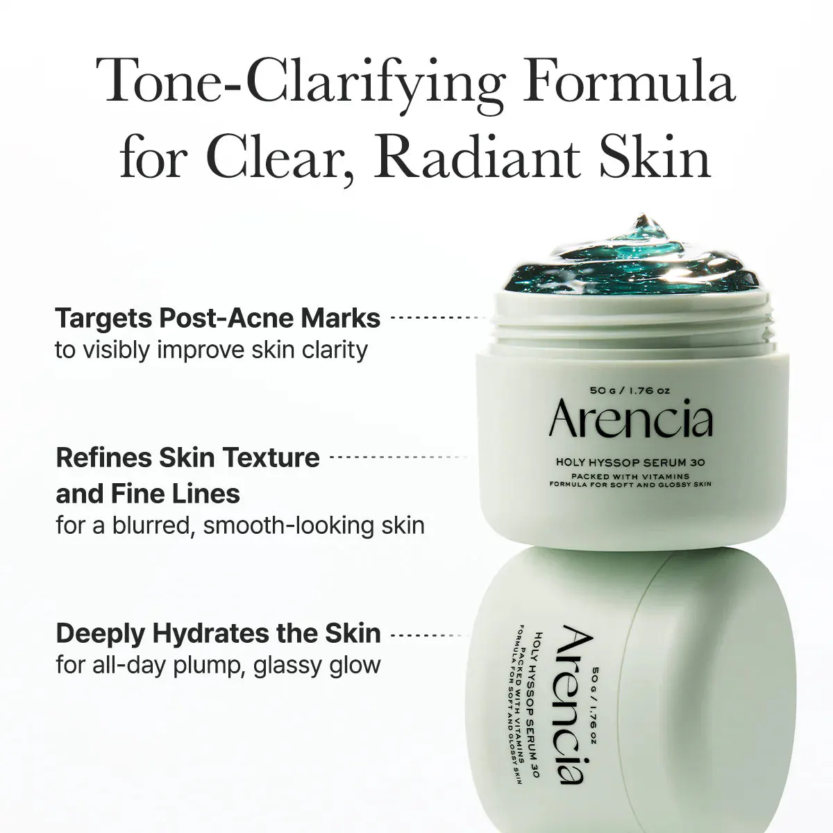 Arencia Holy Hyssop Serum 30 50g, view 3