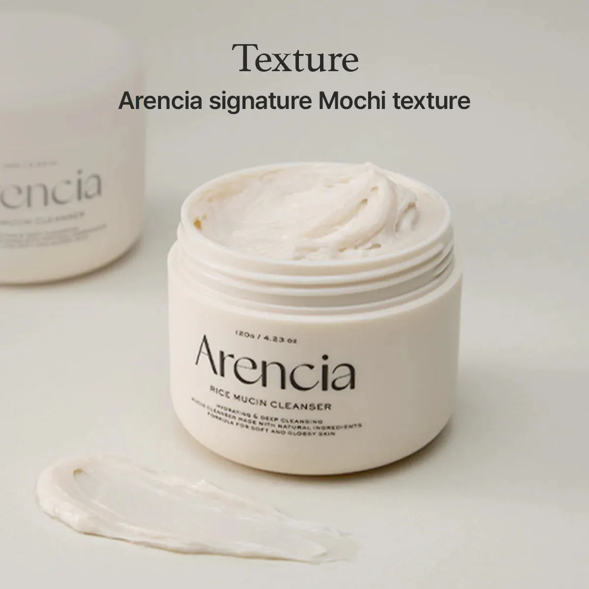 Arencia Rice Mucin Cleanser 120g, view 2