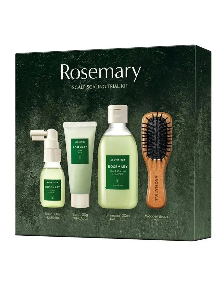 AROMATICA Rosemary Scalp Scaling Trial Kit