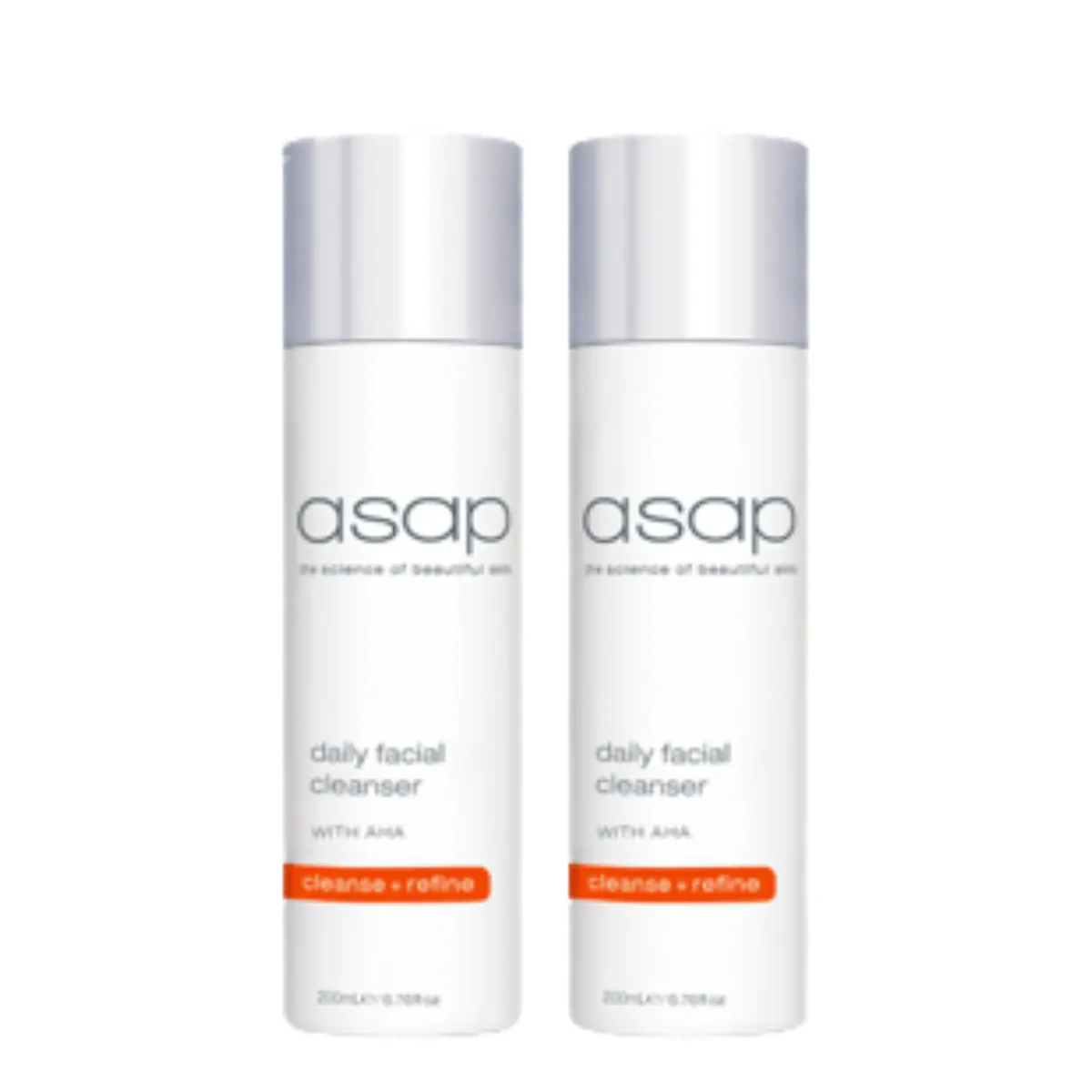 asap Daily Facial Cleanser 200ml Duo Bundle