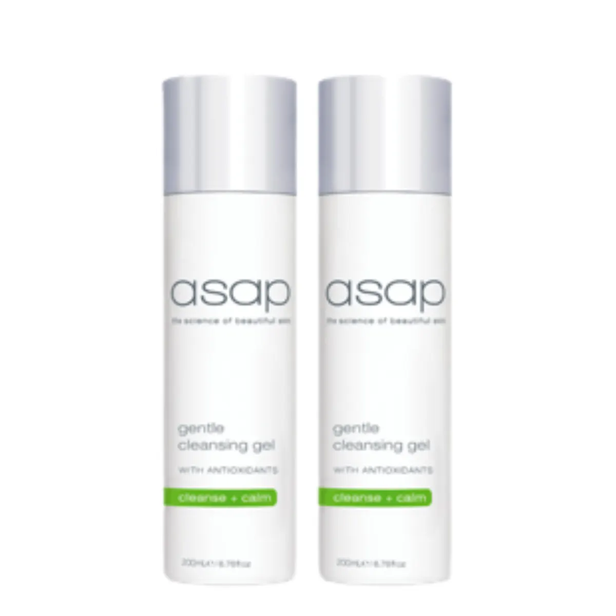 asap Gentle Cleansing Gel 200ml Duo Bundle