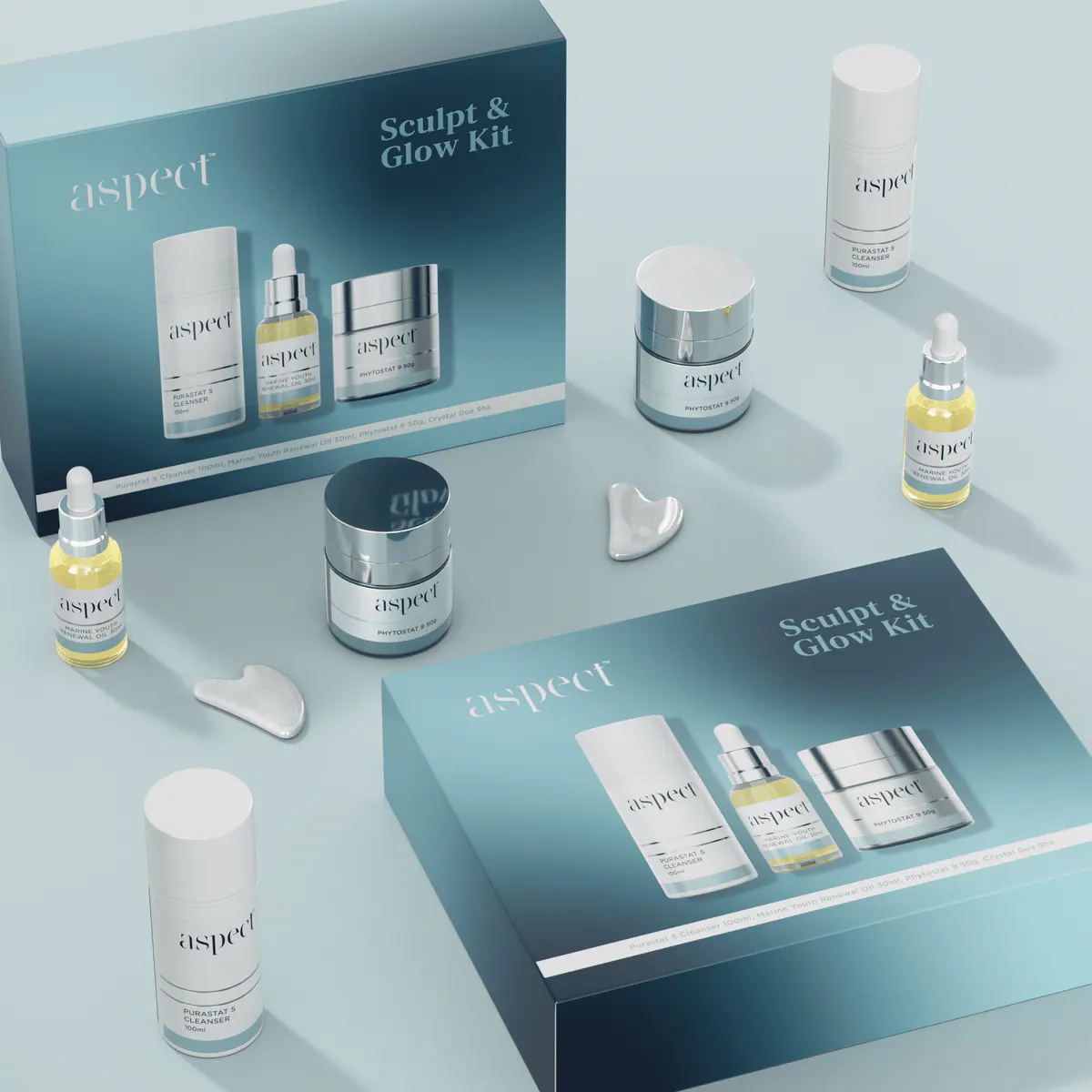 Aspect Sculpt & Glow Pack, view 3