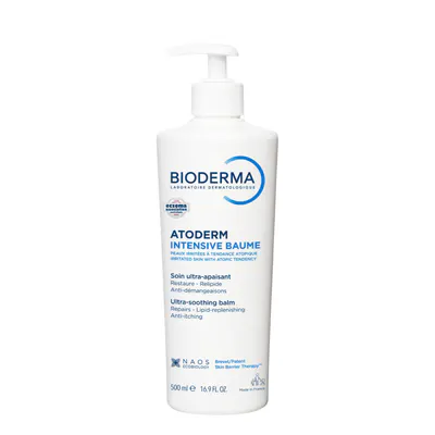 Bioderma Atoderm Intensive Baume Barrier-Replenishing Moisturiser for Dry Skin 500ml