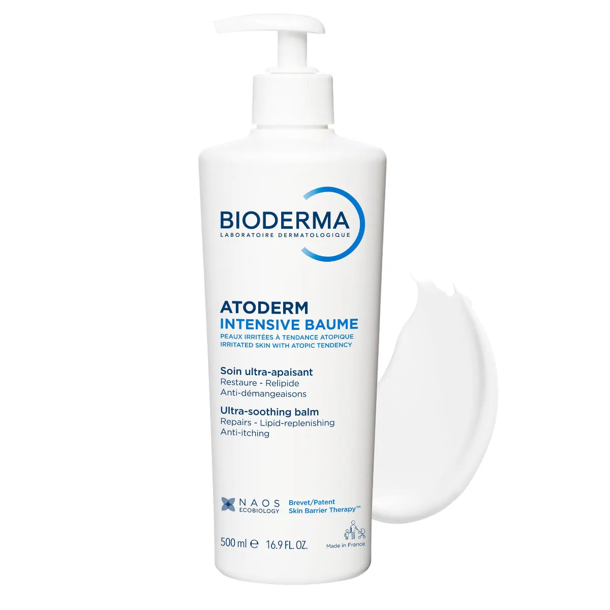 Bioderma Atoderm Intensive Baume Barrier-Replenishing Moisturiser for Dry Skin 500ml, view 2