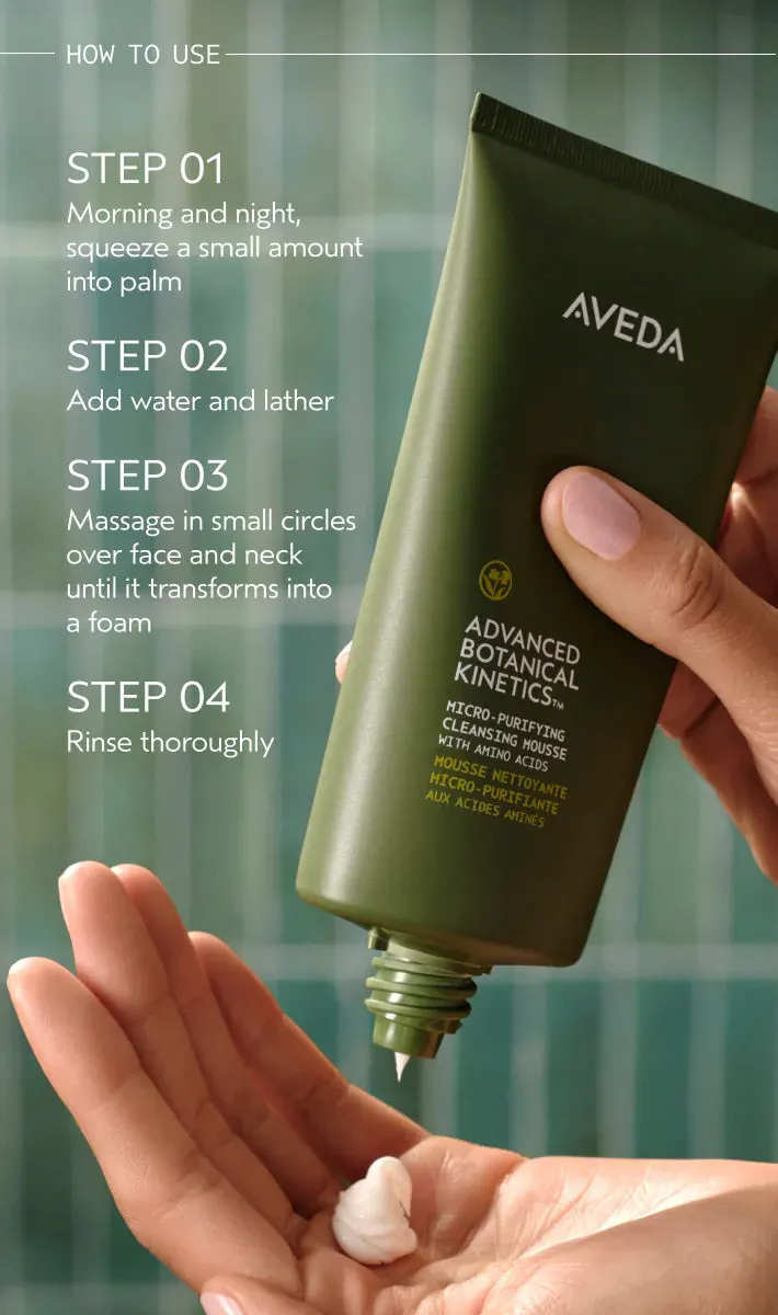Aveda Advanced Botanical Kinetics™ Micro-Purifying Cleansing Mousse 150ml, view 2