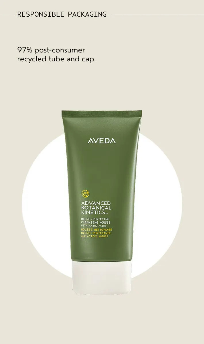 Aveda Advanced Botanical Kinetics™ Micro-Purifying Cleansing Mousse 150ml, view 5