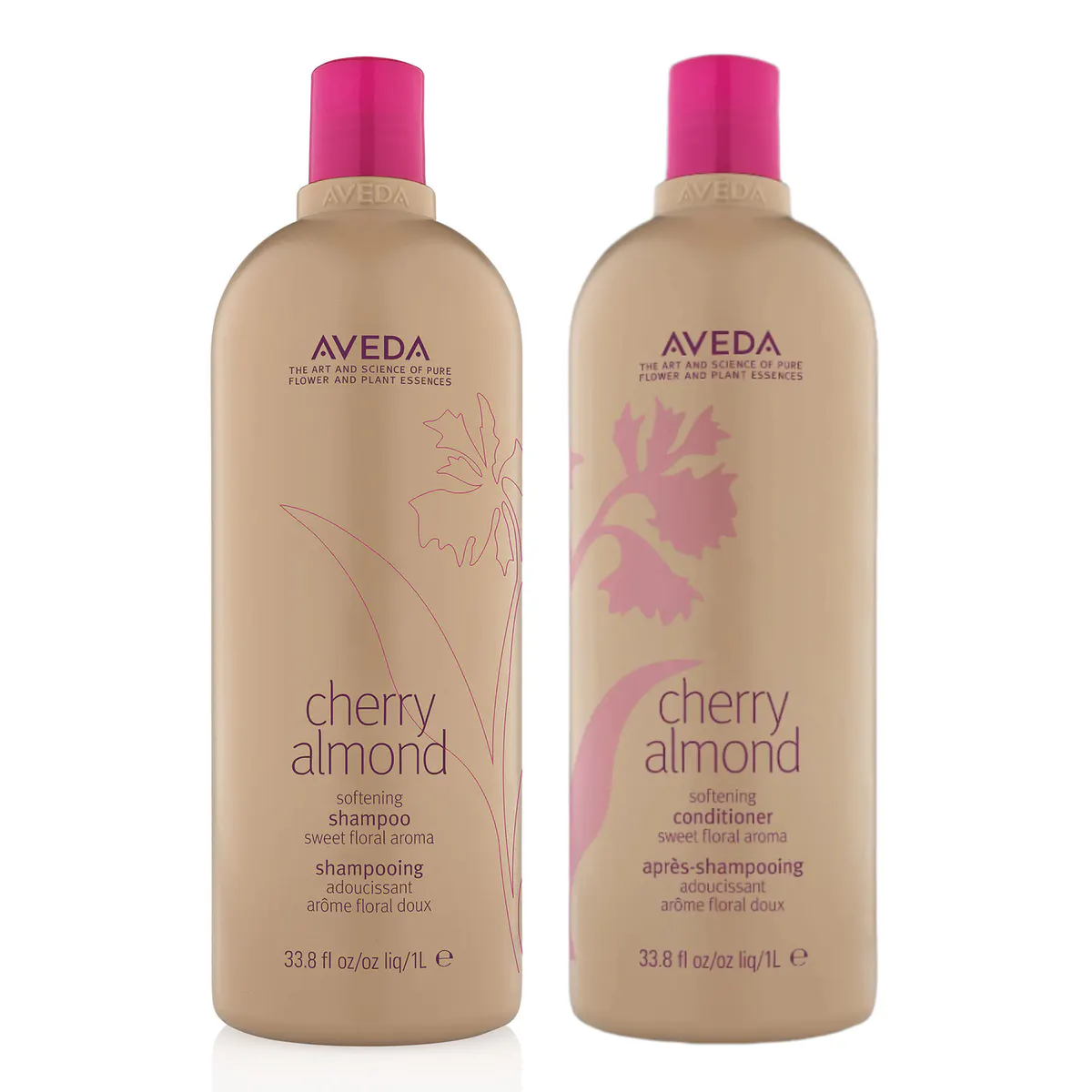 Aveda Cherry Almond Litre Duo Bundle