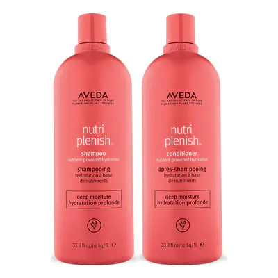 Aveda Nutriplenish™ Deep Moisture Litre Duo Bundle