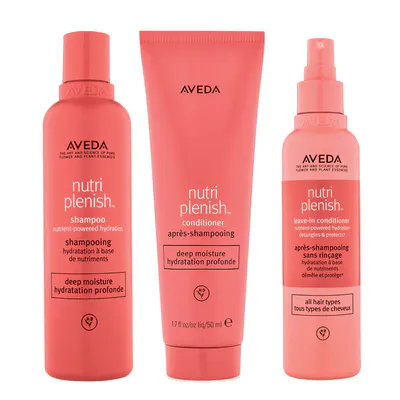 Aveda Nutriplenish™ Deep Moisture Trio Bundle w/Leave In Conditioner Spray 200ml