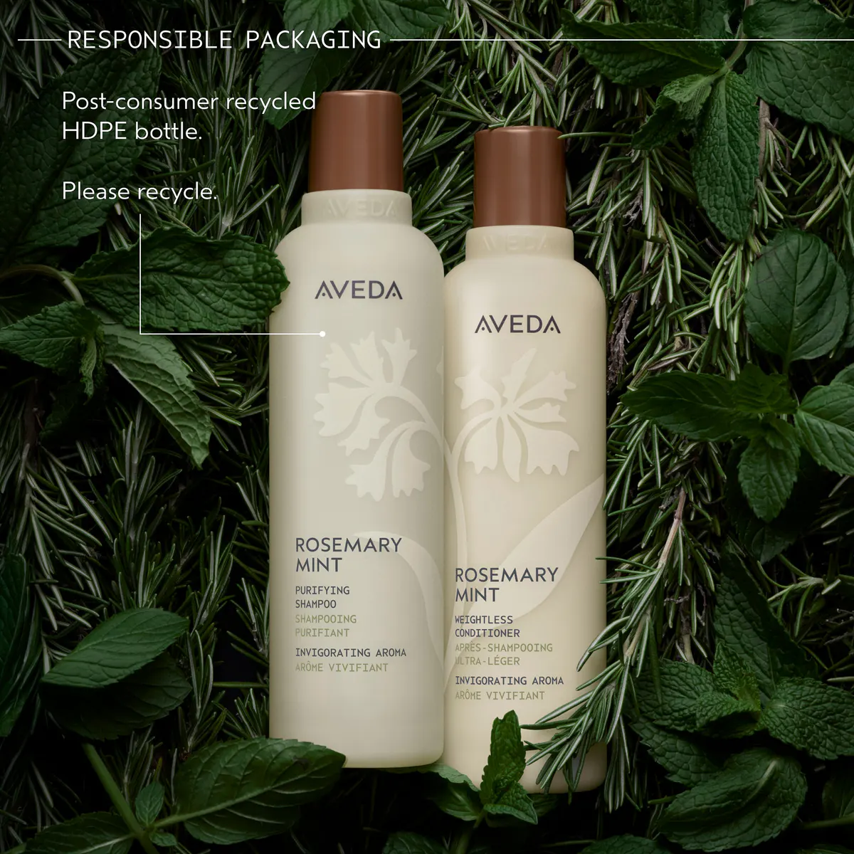 Aveda Rosemary Mint Purifying Shampoo 250ml, view 5