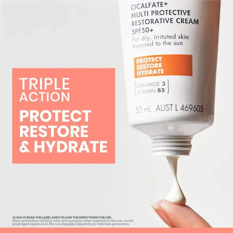 Avène Cicalfate+ Multi Protective Restorative Cream SPF50+ 50ml, view 3