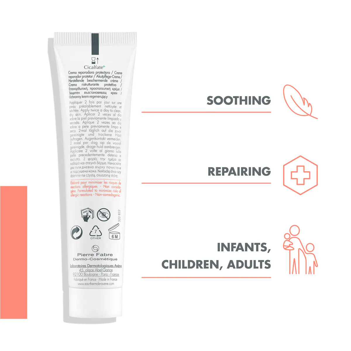 Avène Cicalfate+ Restorative Protective Cream 100ml - Multi-purpose Repair Cream, view 4