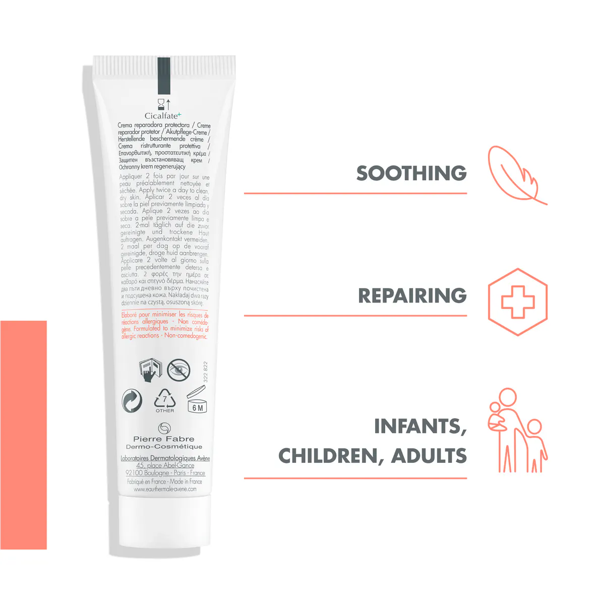 Avène Cicalfate+ Restorative Protective Cream 40ml - Multi-purpose Repair Cream, view 4