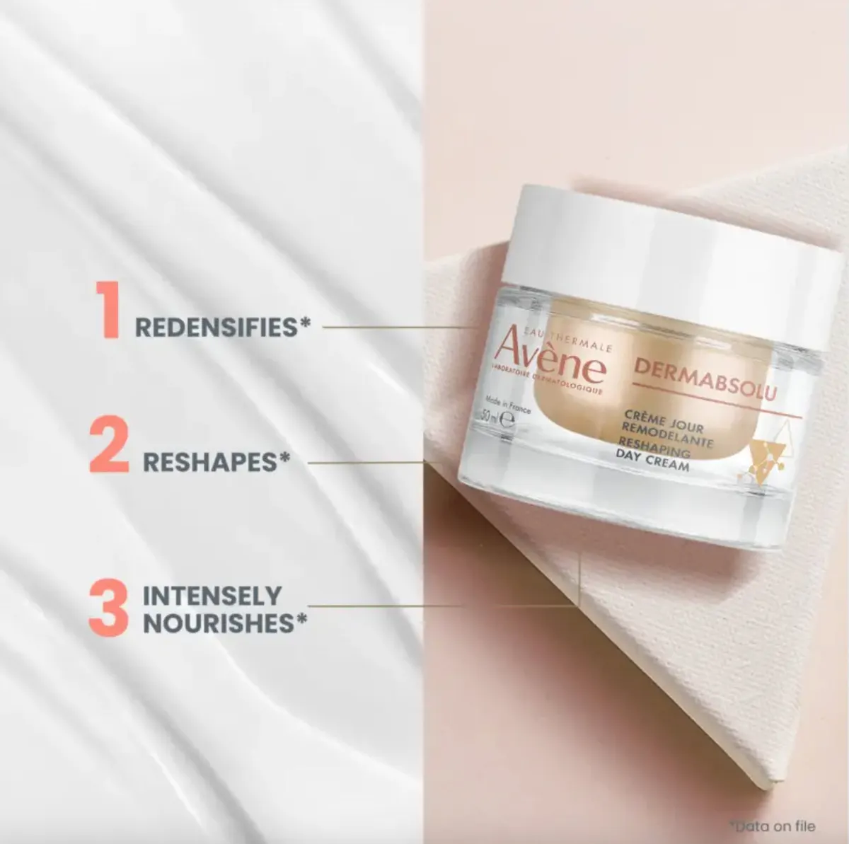 Avène Dermabsolu Reshaping Day Cream 50ml - Anti-Ageing Day Cream, view 5