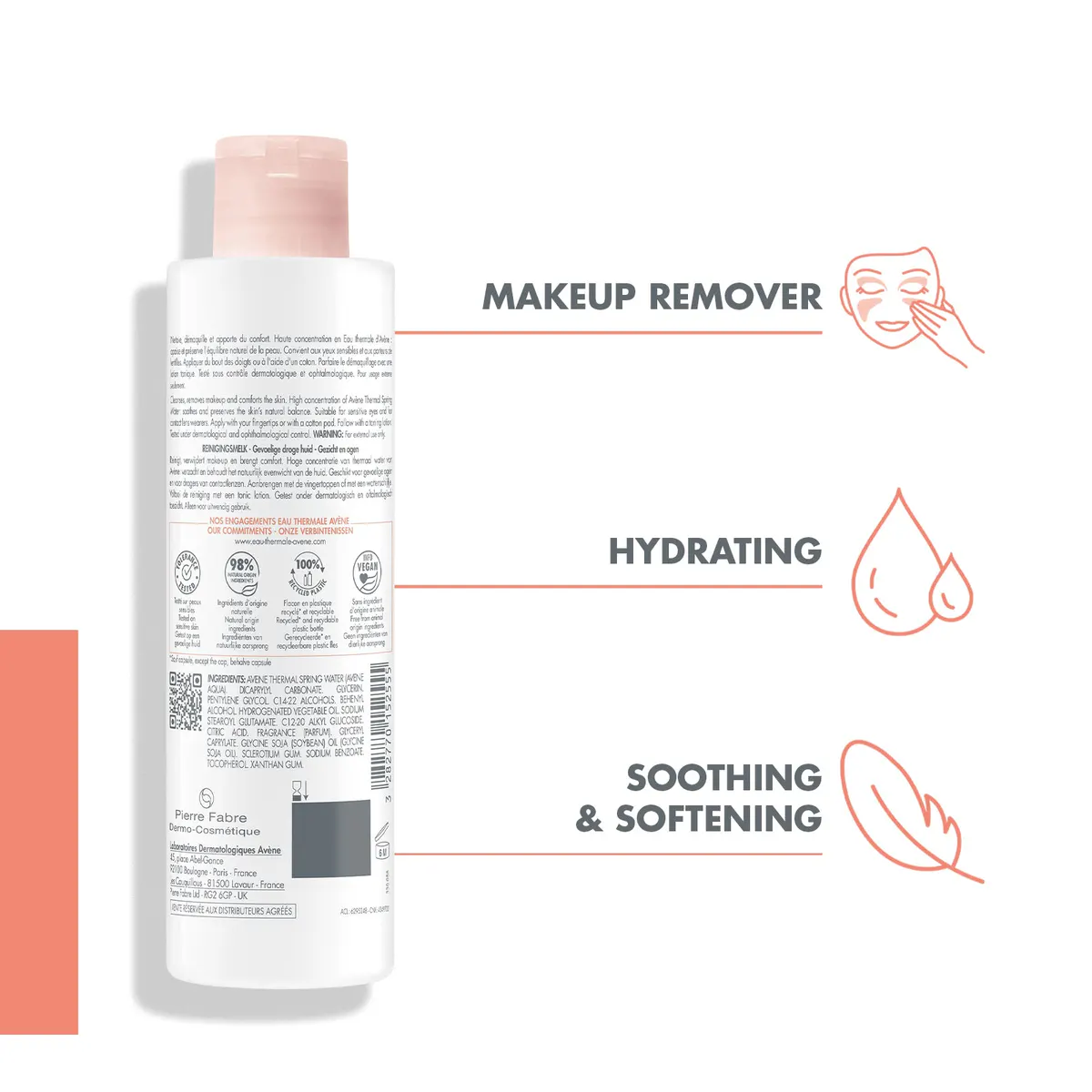 Avène Gentle Milk Cleanser 200ml - Cleanser for Dry Sensitive Skin, view 4