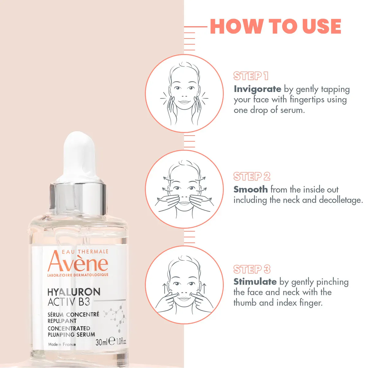 Avène Hyaluron Activ B3 Concentrated Plumping Serum 30ml, view 5